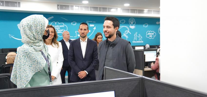 Crown Prince inaugurates Aqaba branch of contact centre service provider Crystel