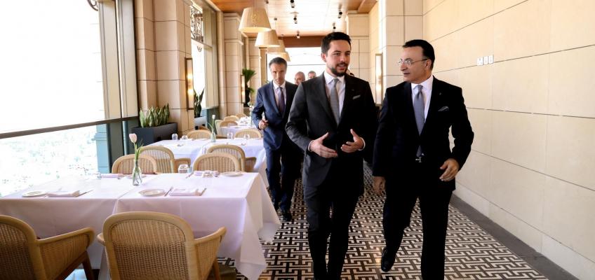 Deputising for King, Crown Prince inaugurates Ritz-Carlton Amman