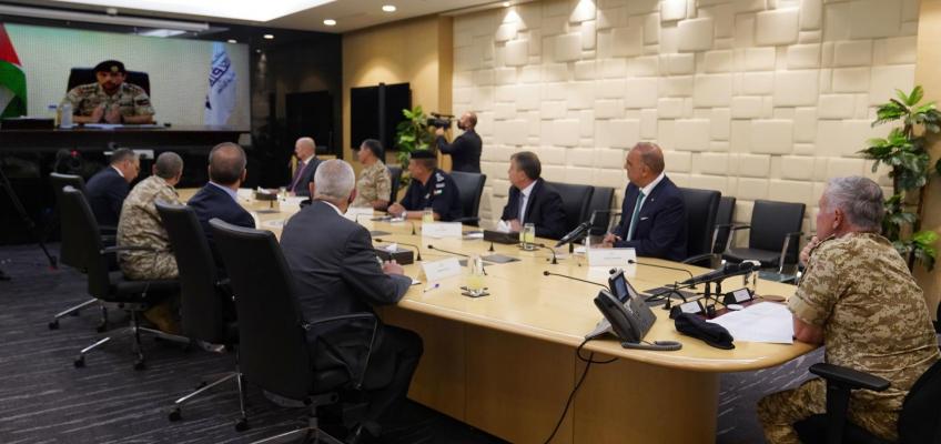 King chairs meeting on Aqaba gas leak