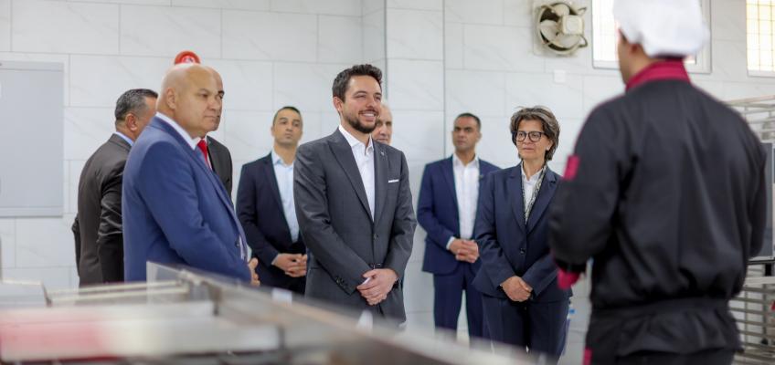 Crown Prince visits Jerash, orders refurbishment of Jerash Comprehensive Healthcare Centre
